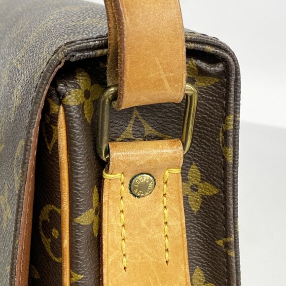 LOUIS VUITTON Brown Monogram Shoulder Bag